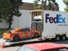 Loading STILLEN GT-R on FedEx Truck