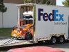 Loading STILLEN GT-R on FedEx Truck