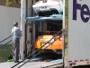 Loading STILLEN GT-R on FedEx Truck