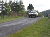 Tony Quinn Jumping in an R35 GT-R at the Targa Rally New Zealand