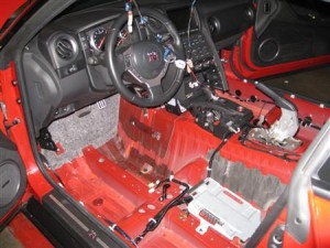 Gutting the Nissan GT-R for the Targa Rally