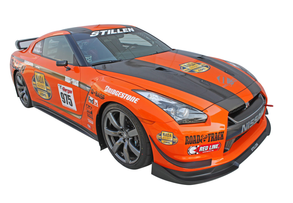 gtrkb128213 2009-12 Nissan GT-R STILLEN Canards Orange OnCar3