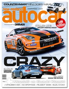 NZ Autocar September 2010 Issue Featuring STILLEN R35 GT-R
