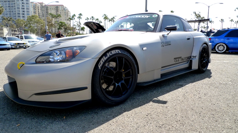 Widebody S2000 at the Long Beach Formula Drift