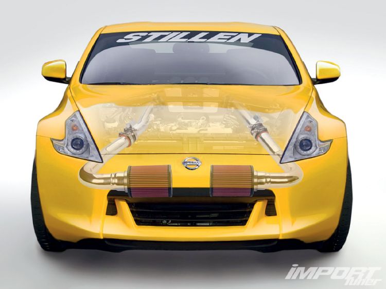 Nissan 370z with STILLEN Intake System