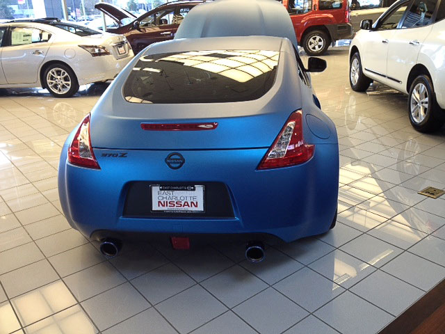 Matte Blue Nissan 370Z