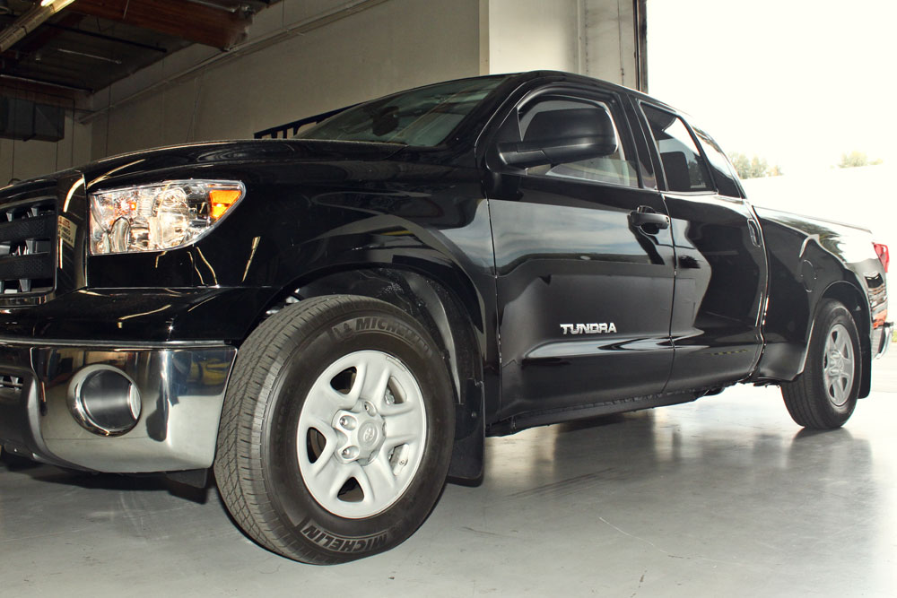 2013 Toyota Tundra with Lowering Kit