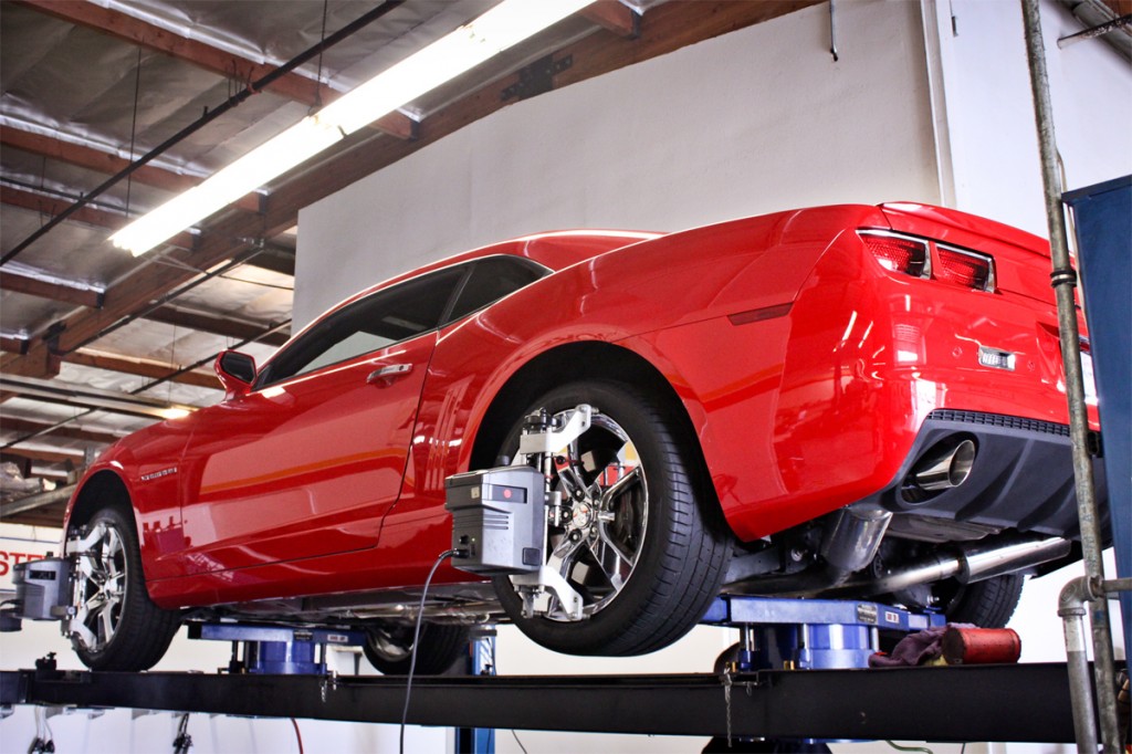 Stillen Performance shop computer alignment Camaro SS