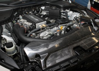 STILLEN Infiniti Q50 Supercharger with Carbon Fiber Engine Cover & Carbon Fiber Radiator Cover