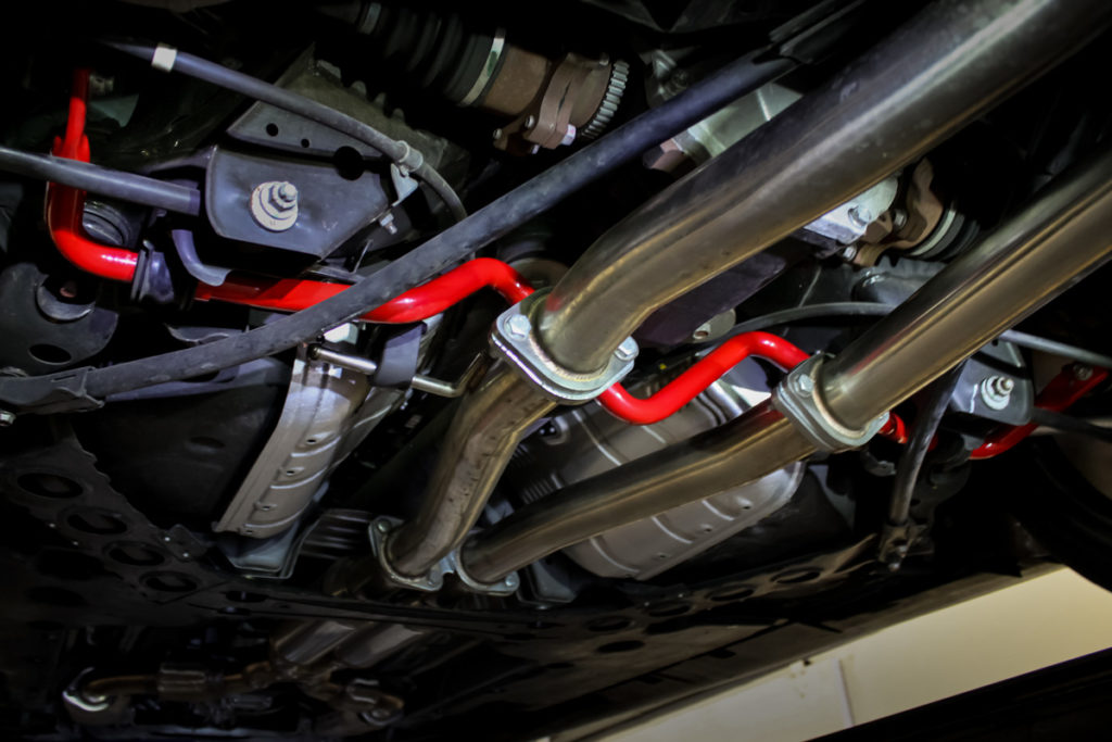 2009 370Z Blue Stillen Sway Bars5