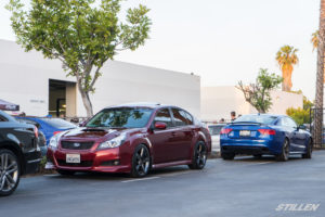 Subaru Legacy and Audi RS5