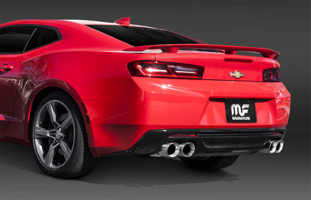TOP Exhaust: Magnaflow 2016-2018 Camaro SS Exhaust System 2016_CHEVY_CAMARO_SS_RED