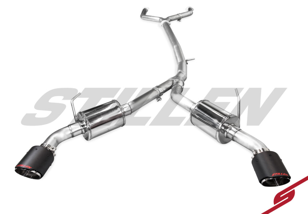 Best Exhaust: STILLEN 2016 Infiniti Q50 Cat Back Exhaust 504450_IMG_02_2016_UP_Infiniti_Q50_carbon