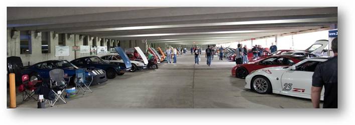 STILLEN Event Tracking: Z Attack 2017 Car Show Garage Shot