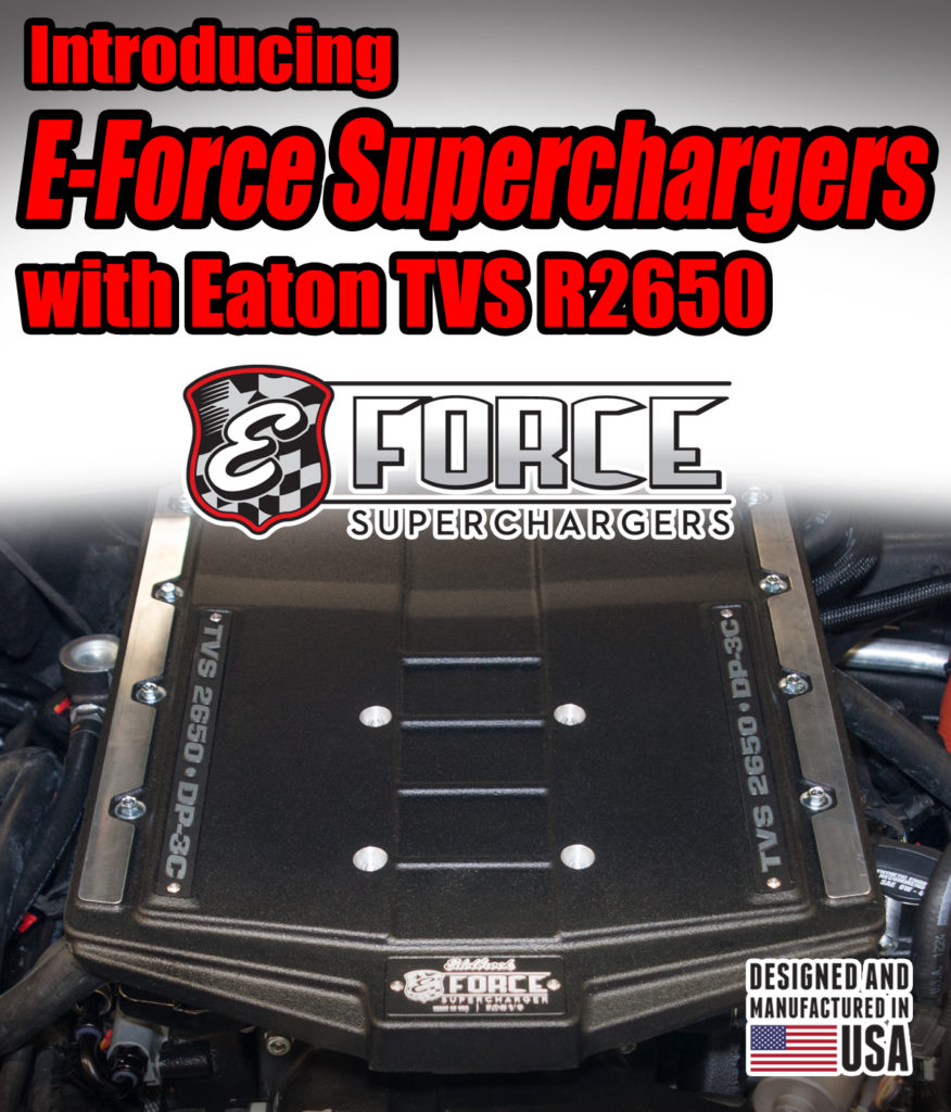 Edelbrock E-Force x Eaton TVS R2650 Rotors Edelbrock EForce R2650_1
