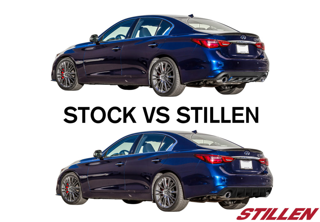 04_2018_Infitniti_Q50_3_4_STILLEN_Diffuser_vs_STOCK