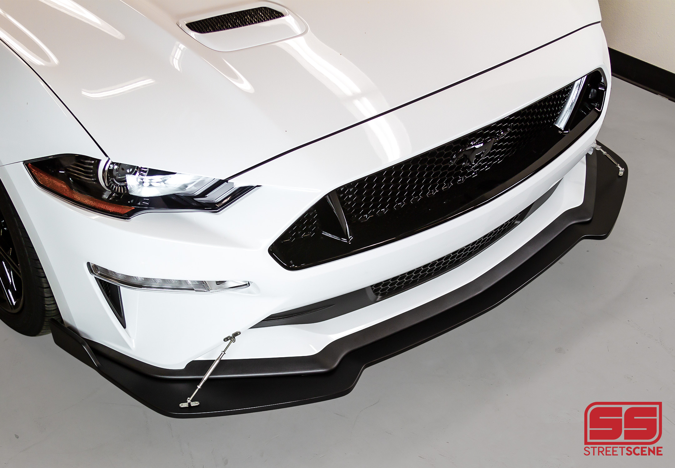 2018-2019 Ford Mustang GT Front Splitter from Street Scene