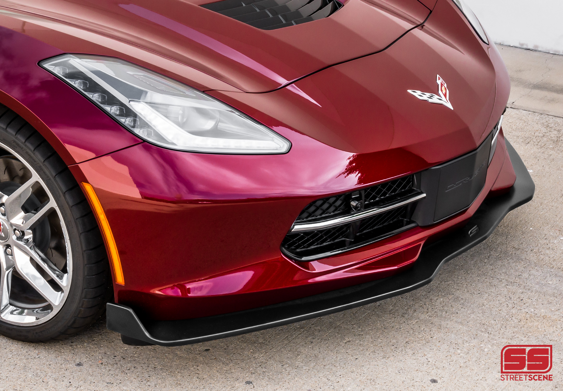 2014-2019 Corvette C7 Stingray, Grand Sport, Z06 & ZR1 Body Styling By Street Scene Equipment