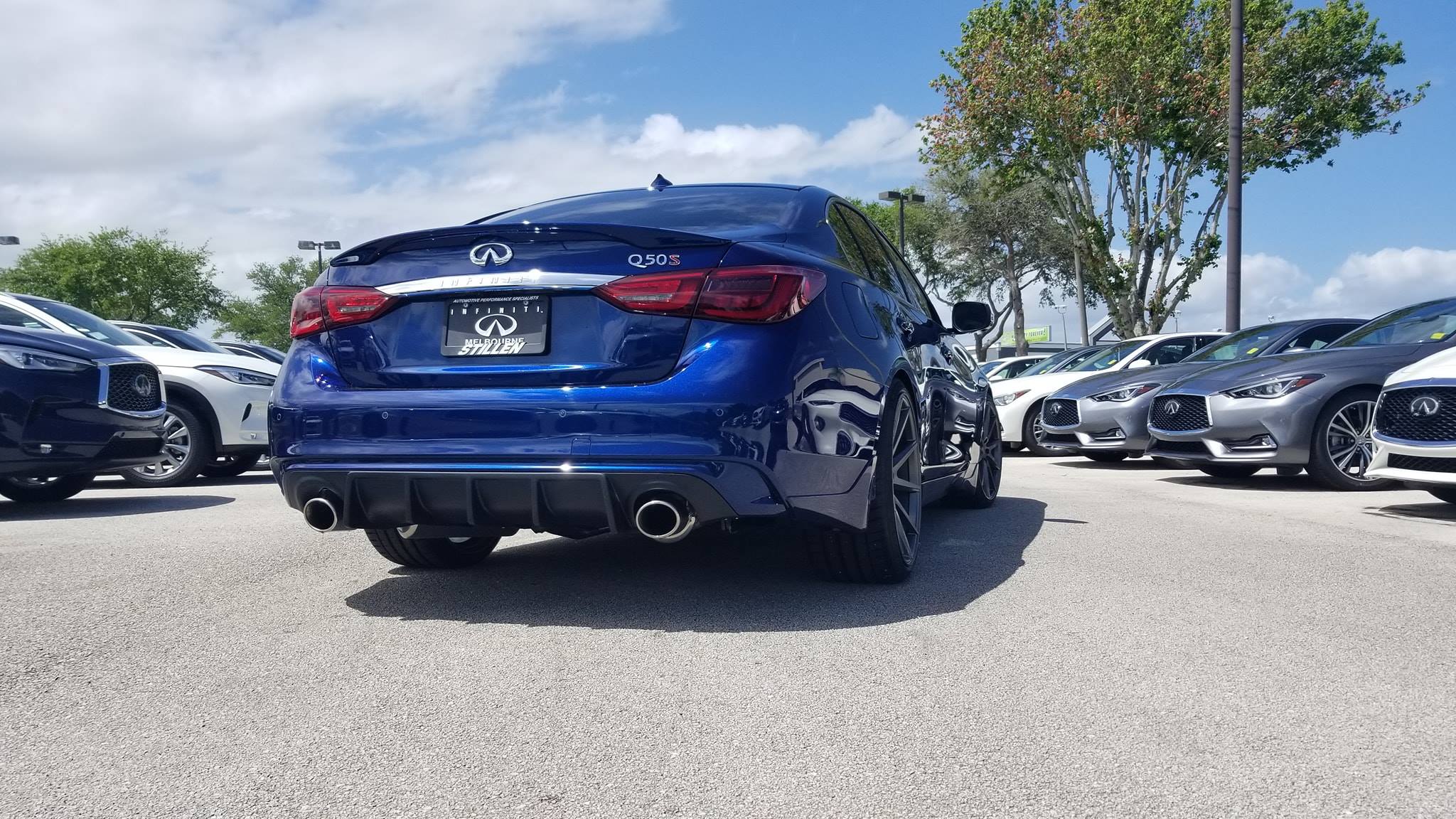 Infiniti of Melbourne 2019 Infiniti Q50 3.0t Red Sport - STILLEN Performance and Body Styling