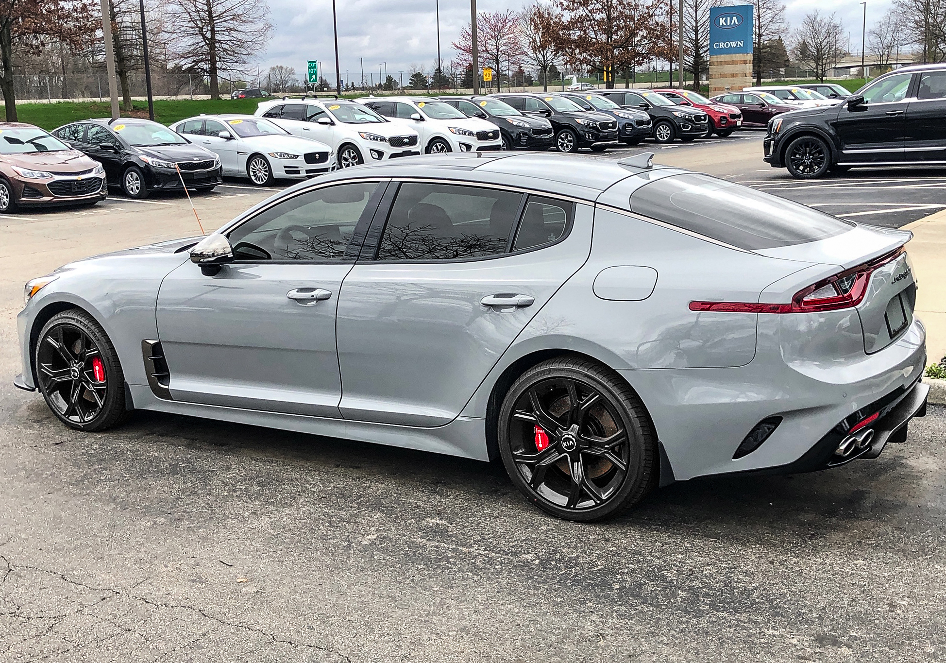 Kia stinger deals aftermarket accessories