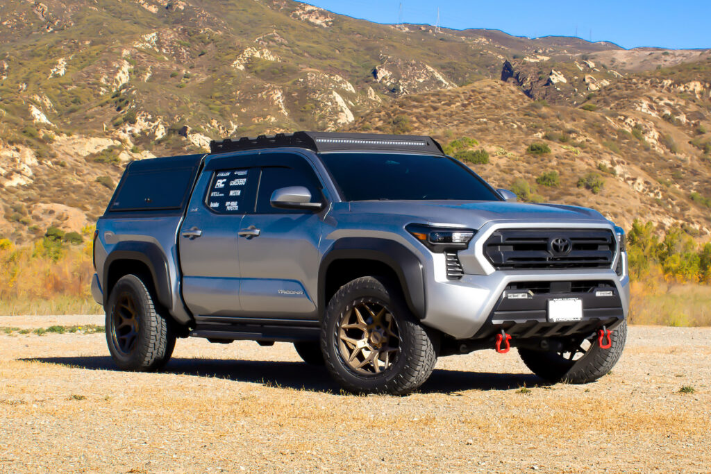 2024 SEMA Build Toyota Tacoma Ibarra Designs TruPower by STILLEN Cold Air Intake with Scoop STILLEN Cactus Fab Lift Spacers